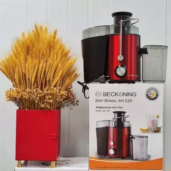 Полностью автоматическая соковыжималка для фруктов и овощей European regulations красный