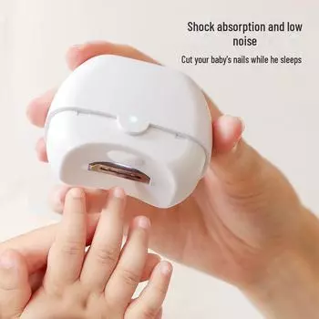 Полностью автоматические электрические кусачки и шлифовальные машинки для ногтей для пожилых людей и младенцев белый
