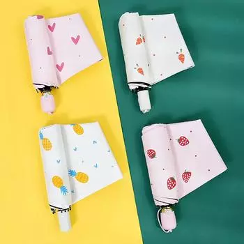 Полностью автоматические женские зонты от солнца, анти-УФ-зонт с цветами, женский зонт от дождя Olycat, женский складной зонт, ветрозащитный