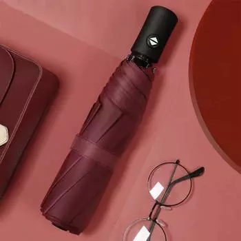 полностью автоматических черных резиновых прозрачных зонтов с коммерческими зонтами и зонтами большого размера