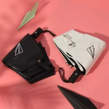 полностью автоматических черных зонтов, складных зонтов, солнцезащитных зонтов и зонтов-тентов