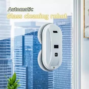 Полностью автоматический интеллектуальный робот для мытья окон, робот-пылесос, электрический очиститель стекол с дистанционным управлением Basic version белый