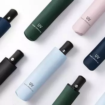 Полностью автоматический складной зонт от солнца с УФ-защитой и возможностью печати логотипа