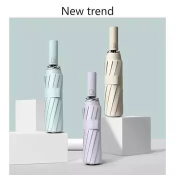 Полностью автоматический солнцезащитный зонт, оптовая продажа, складной солнцезащитный зонт с 12 косточками для мужчин и женщин, зонт двойного назначения от дождя или блеска