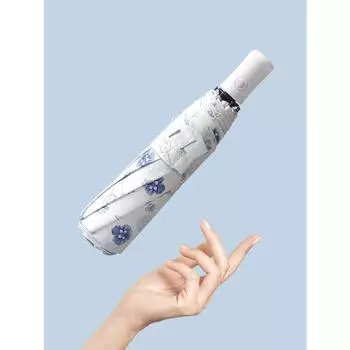 полностью автоматический женский зонт-цветок, защита от солнца, защита от ультрафиолета, складные зонты от солнца