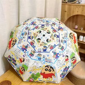 Полностью автоматический зонт для использования в солнечную и дождливую погоду, студенческий солнцезащитный зонт, переносной зонт от солнца, новая модель