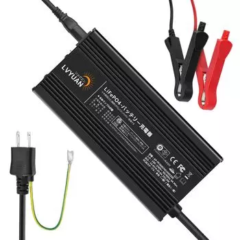 Полностью автоматическое зарядное устройство для литий-железо-фосфатных аккумуляторов 12 В 20 А LiFePO4, быстрая зарядка. Умное зарядное устройство для литий-железо-фосфатных аккумуляторов 12 В, совместимое с...