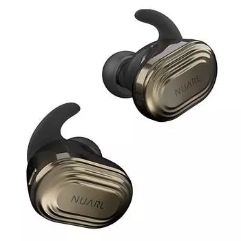 Полностью беспроводные наушники NUARL N10 Plus с шумоподавлением, захватом внешнего звука, водонепроницаемостью IPX4, Bluetooth с микрофоном, специальным приложением [Официальный]