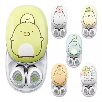 Полностью беспроводные наушники Tama Electronics Sumikkogurashi Bluetooth с микрофоном до 5 часов воспроизведения музыки 3 часа непрерывной работы до 57