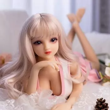 Полностью физическая силиконовая кукла аниме двумерная мужская маленькая ненадувная секс-игрушка ручной работы со скелетом 65CM