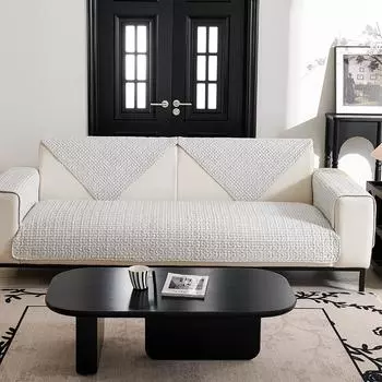 Полностью хлопковая диванная подушка Four Seasons, универсальная пасторальная ткань, нескользящая подушка, новый чехол для дивана в корейском стиле 70*70