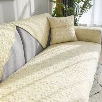 Полностью хлопковая диванная подушка Four Seasons, универсальная нескользящая ткань, простая подушка, современный чехол для дивана, чехол на спинку, хлопок 70*70