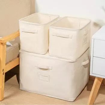 Полностью хлопковый шкаф для одежды, ящик для хранения нижнего белья, органайзер для одеял, корзина для игрушек