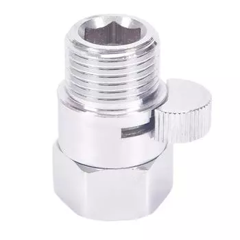 Полностью латунный G1/2 клапан быстрого управления потоком воды для душа с ручным управлением экономия воды one size