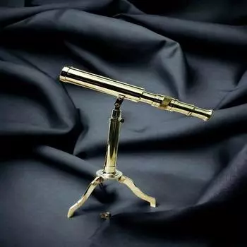 Полностью латунный телескоп ручной работы с латунным штативом для украшения Античный телескоп со старинным штативом - настольный предмет