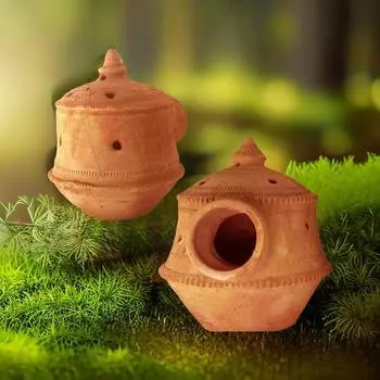 Полностью натуральное грязевое птичье гнездо, терморегулирующая клетка для птиц, гнездо для разведения, уличный подвесной домик для волнистых попугайчиков, неразлучников, воробьев, длиннохвостых попугаев