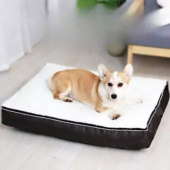 Полностью разобранный коврик для собачьей будки из полипропилена и хлопка, коврик для домашних животных, всесезонный, универсальный, для кошачьей будки и клетки для собак, товары для животных M 60 * 40 * 10cm