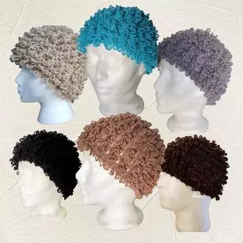 Полностью ручная вязка нового стиля, забавная роговая шляпа, маска для вечеринки, головной убор Children 50-54cm