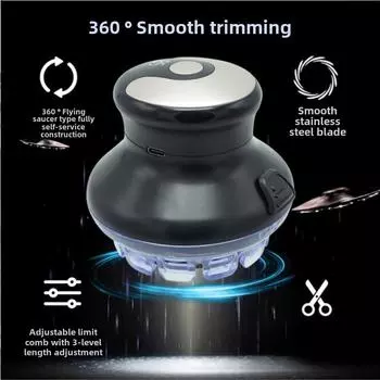Полностью самообслуживаемая стрижка Бытовые электрические ножницы Электробритва Мытье всего тела Стрижка USB charging model