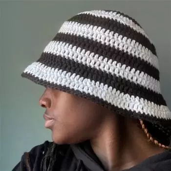 Полностью вручную связанные забавные парики, головные уборы, праздничные колпаки adult 56-59cm