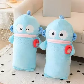 Полностью заполненная аниме плюшевая игрушка и милая мягкая японская мягкая кукла-монстр подушка A