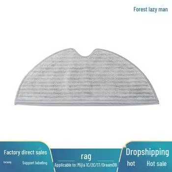 Полные аксессуары для швабры для робота-пылесоса Xiaomi Mijia 1C, 1T, 2C, F9 Mijia 1C/2C/Roidmi F9/1T