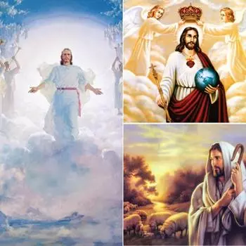 Полный 5D алмазная живопись Религия веры DIY Алмазная вышивка Алмазная мозаика Наборы для вышивки крестом Домашний Декор Подарок Round 20x30cm