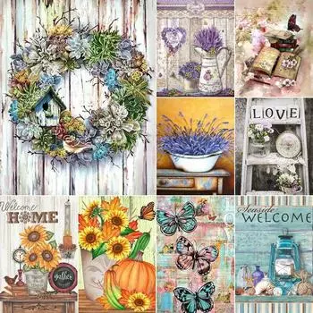 Полный 5D алмазов картина странная картина DIY Алмазная вышивка Алмазная мозаика наборы крестиков домашний декор подарок Round 20x30cm