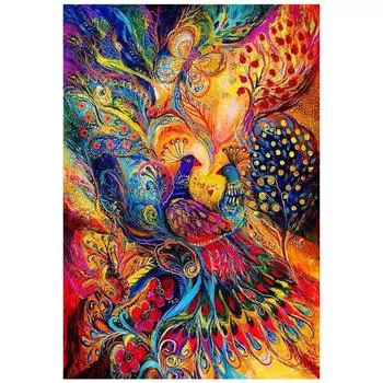 Полный 5D Diy Алмазная картина Абстрактная мозаика Феникса Вышивка Крестом Домашний декор Ручная работа 20X25CM