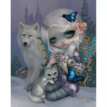 Полный 5D Diy Алмазная картина Барби Девушка Алмазная вышивка Полный лежал вышивка крестом Домашний декор Подарок ручной работы 20x30cm