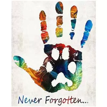 Полный 5D Diy Алмазная картина Цветная пальма Алмазная вышивка Крестом Домашний декор Подарок ручной работы 25x30cm