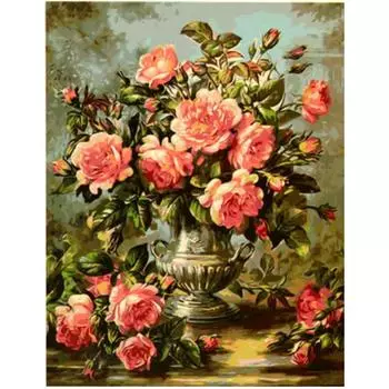 Полный 5D Diy Алмазная картина Цветок Алмазная Алмазная вышивка Крест Стежок Главная Декор Ручная работа 25x30cm