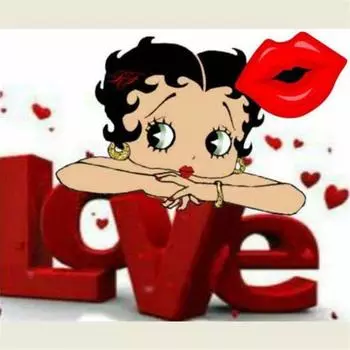 Полный 5D Diy Алмазная картина Девушка тоска по любви Вышивка крестом Домашний декор Подарки ручной работы 25x30cm