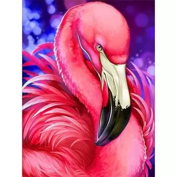 Полный 5D DIY Алмазная картина Довольно Красная птица Алмазная вышивка Мозаика Наборы вышивки крестом Домашний декор Подарки ручной работы Round 20x30cm