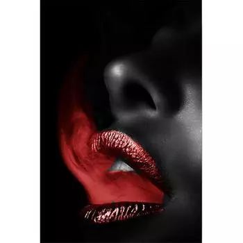 Полный 5D Diy Алмазная картина Дым женщина Алмазная вышивка Крестом Домашний декор Подарок ручной работы 25x30cm