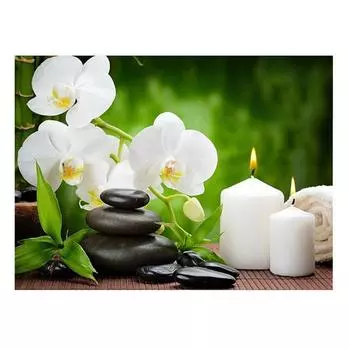 Полный 5D Diy Алмазная картина Дзен Государственная вышивка Крест Стежок Главная Декор Ручной подарок 25x30cm