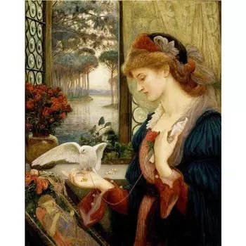 Полный 5D Diy Алмазная картина Главная женщина Алмазная вышивка Крестом Домашний декор Ручной подарок Подарок 25x30cm