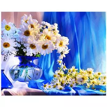 Полный 5D Diy Алмазная картина Голубая мечта Алмазная вышивка Крестом Домашний декор Подарок ручной работы 25x30cm