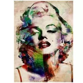 Полный 5D Diy Алмазная картина Идеальная Монро Мозаика Вышивка Крестом Домашний Декор Ручной Подарок 20X25CM