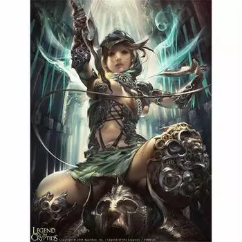 Полный 5D Diy Алмазная картина Эльф Воин Мозаика Вышивка Крестом Домашний Декор Ручной Подарок 25x30cm