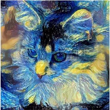 Полный 5D Diy Алмазная картина Картина маслом Кошка Вышивка Крестом Домашний Декор Ручной Подарок 25x25cm