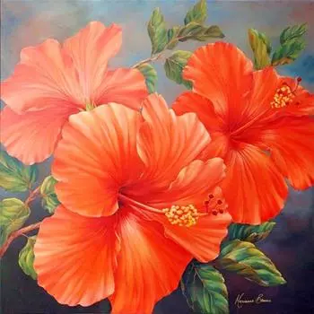 Полный 5D Diy Алмазная картина Красивые цветы Вышивка Крестом Домашний декор Ручной подарок Подарок 25x25cm