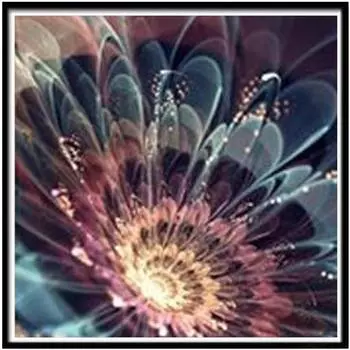 Полный 5D Diy Алмазная картина Красивый цветок Вышивка Крестом Домашний декор Ручной подарок 25x25cm