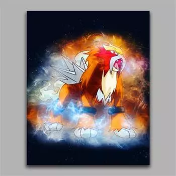 Полный 5D Diy Алмазная картина Крутой лев Алмазная вышивка Полный набор аниме Наборы для вышивки крестом Домашний декор Подарок ручной работы 20x30cm