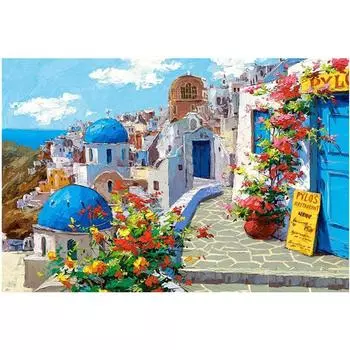 Полный 5D Diy Алмазная картина Курортная вышивка Крестом Главная Декор Ручной подарок Подарок 25x30cm