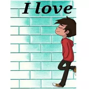 Полный 5D Diy Алмазная картина ЛЮБОВЬ для мальчиков Вышивка крестом Домашний декор Подарок ручной работы 25x30cm