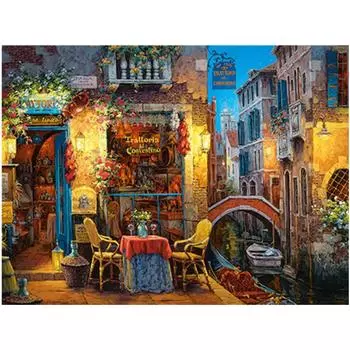 Полный 5D Diy Алмазная картина Маленький городок Улица Алмазная вышивка Крестом Домашний декор Ручная работа 25x30cm