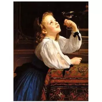 Полный 5D Diy Алмазная картина милая девушка Алмазная вышивка Крестом Домашний декор Подарок ручной работы 25x30cm