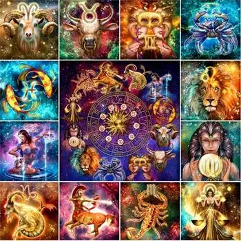 Полный 5D DIY Алмазная картина Милый дракон Мультфильм Алмазная вышивка Набор для вышивки крестом Горный хрусталь Домашний декор Подарок 25x25cm