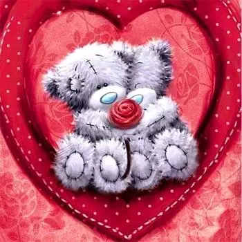 Полный 5D Diy Алмазная картина Милый коала мультфильм Вышивка крестом Домашний декор Подарок ручной работы 25x25cm